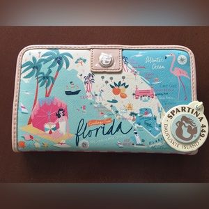 Spartina 446 Florida Snap Wallet NWT